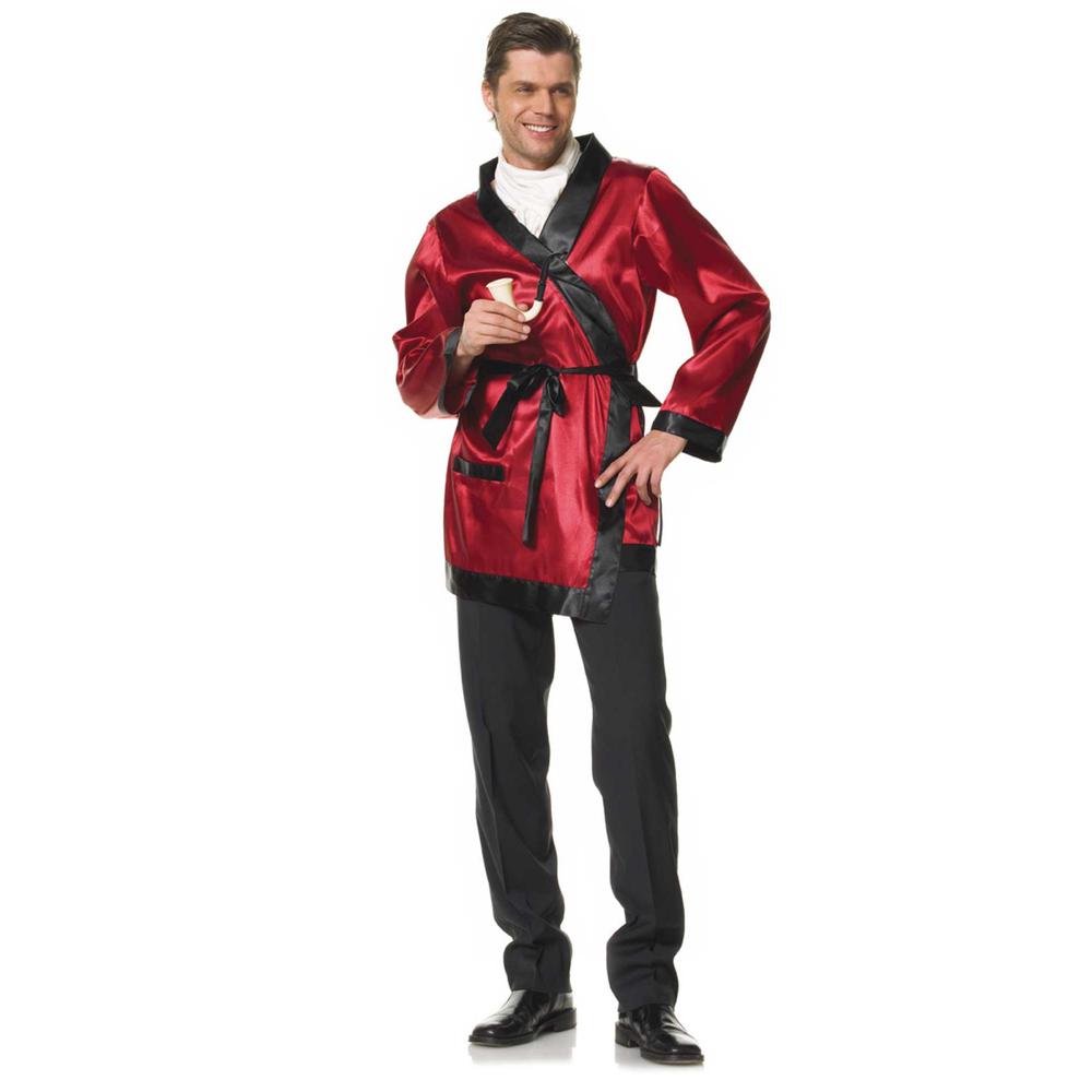 Leg Avenue - Bachelor Kostuum - Bordeaux rood/Rood